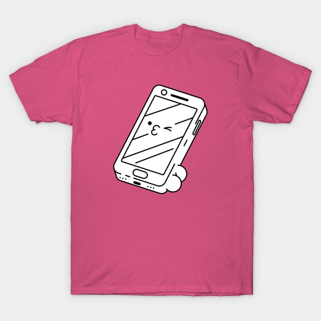 Mobilebutt T-Shirt by Feefafoozle